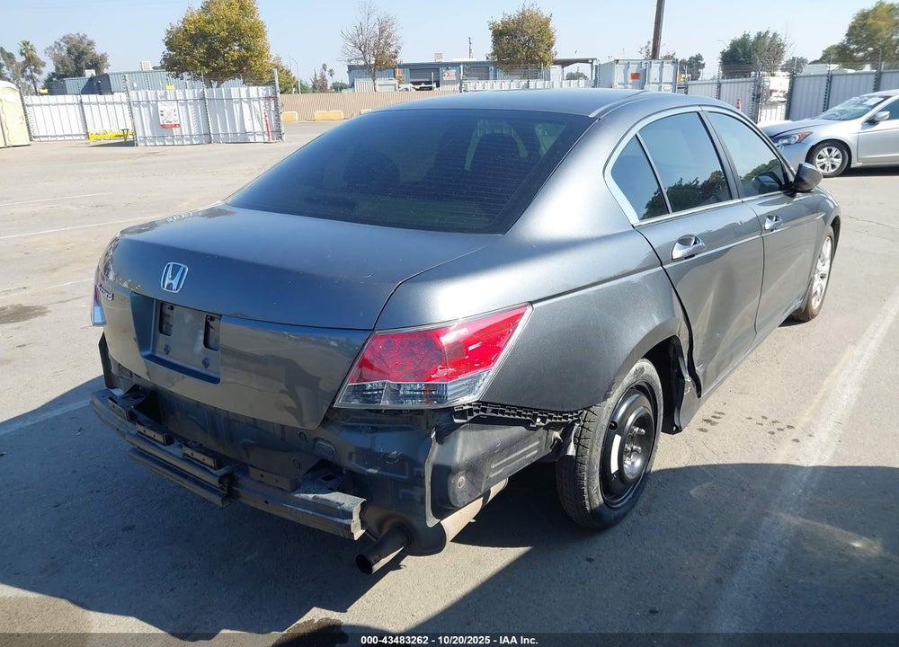 2009 HONDA ACCORD 2.4 EX VIN: JHMCP26789C004820