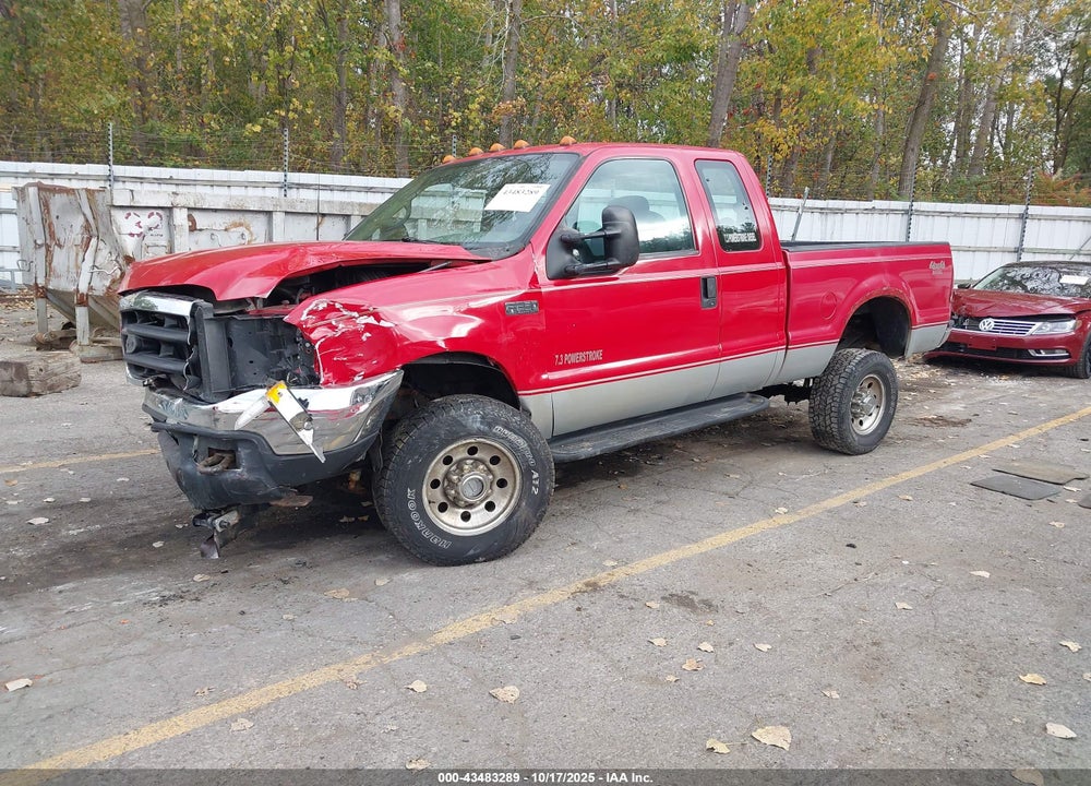 2002 FORD F-250 LARIAT/XL/XLT VIN: 1FTNX21F62EC40515