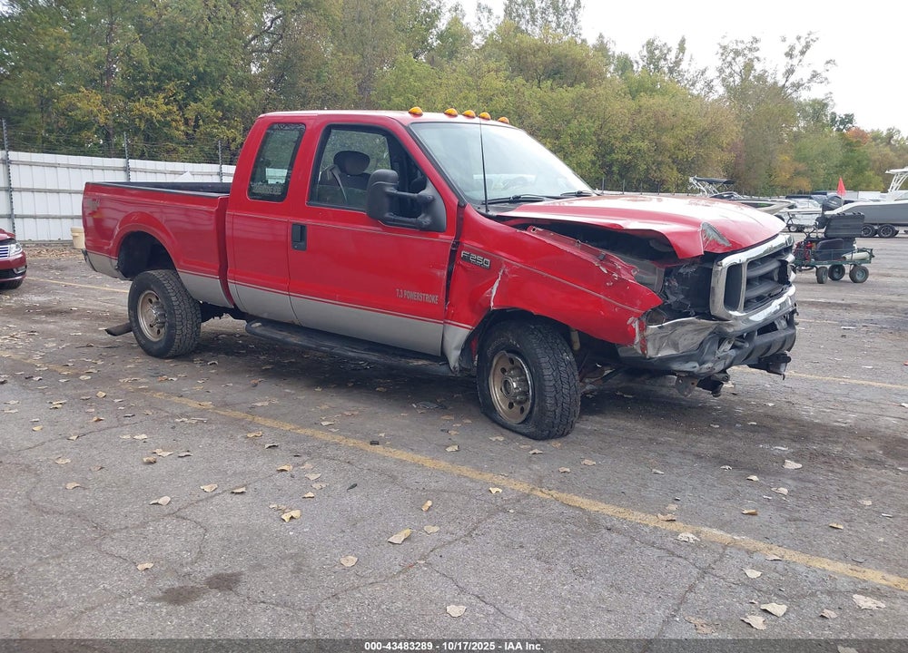 2002 FORD F-250 LARIAT/XL/XLT VIN: 1FTNX21F62EC40515