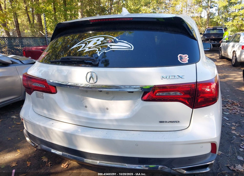 2019 ACURA MDX TECHNOLOGY PKG VIN: 5J8YD4H5XKL032830