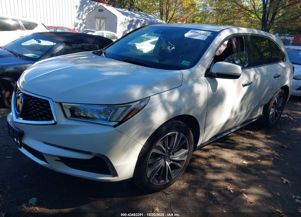 2019 ACURA MDX TECHNOLOGY PKG VIN: 5J8YD4H5XKL032830