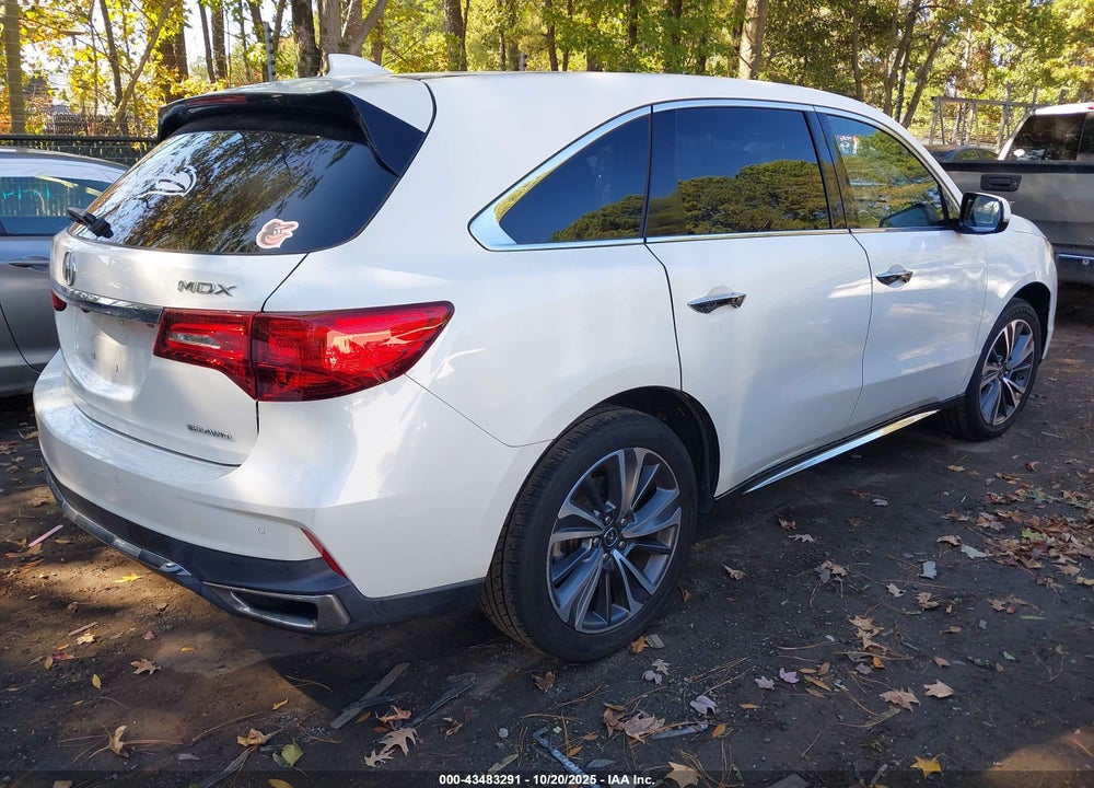 2019 ACURA MDX TECHNOLOGY PKG VIN: 5J8YD4H5XKL032830
