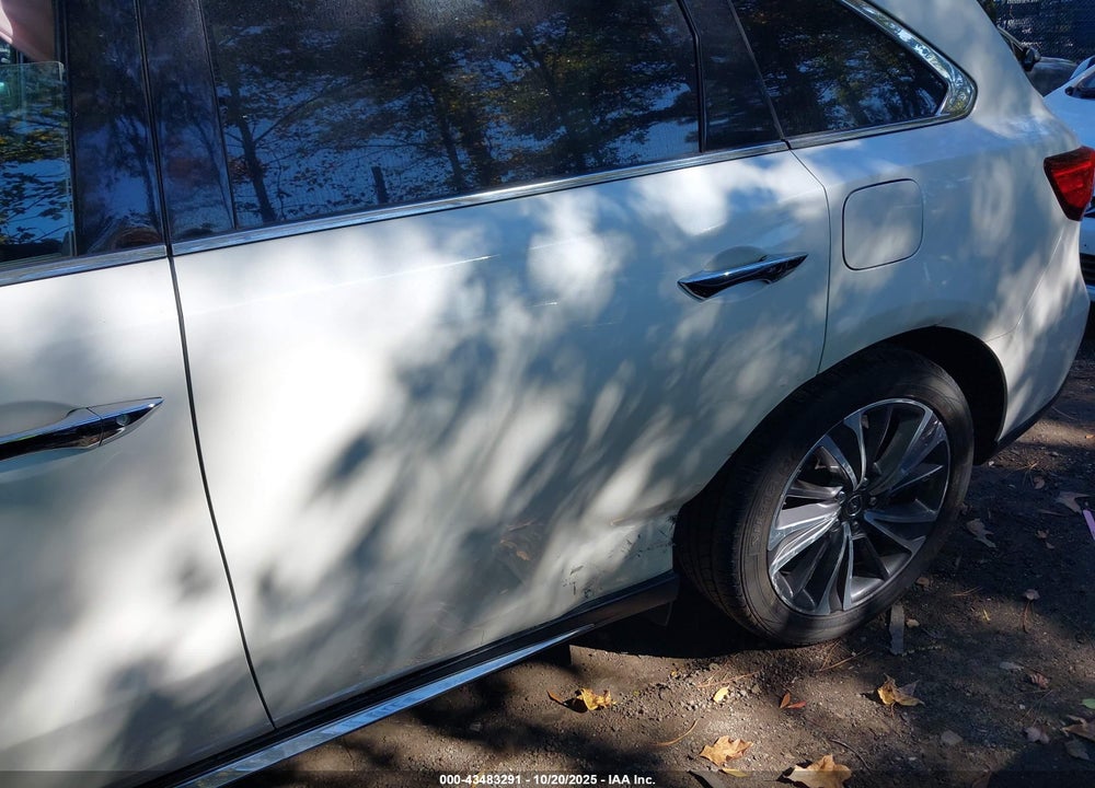 2019 ACURA MDX TECHNOLOGY PKG VIN: 5J8YD4H5XKL032830