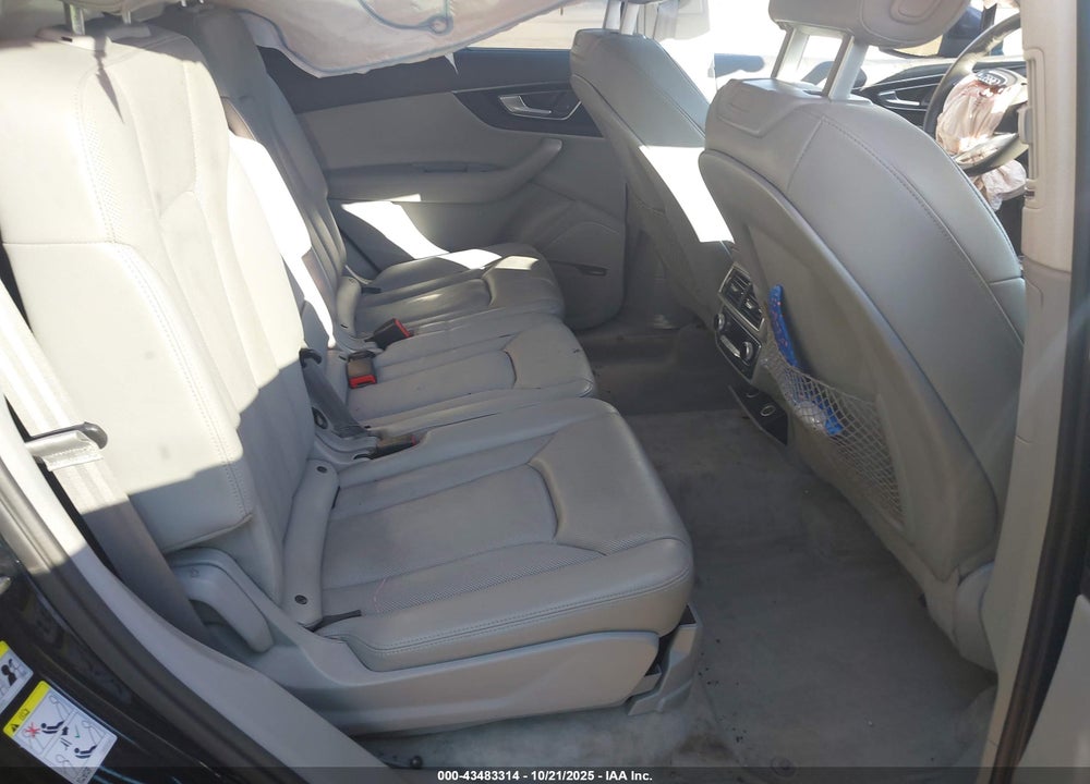 2017 AUDI Q7 3.0T PREMIUM VIN: WA1VAAF7XHD052859