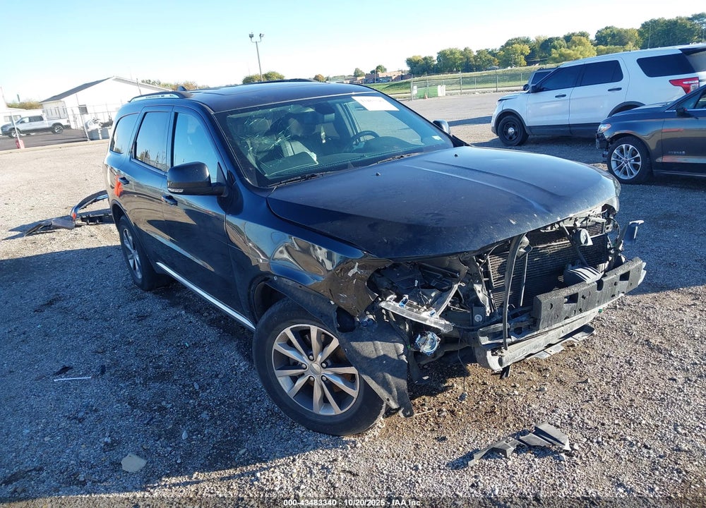 2016 DODGE DURANGO LIMITED VIN: 1C4RDJDG1GC340808