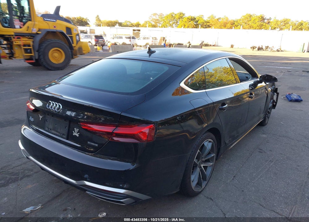 2023 AUDI A5 SPORTBACK PREMIUM PLUS 45 TFSI S LINE QUATTRO S TRONIC VIN: WAUFACF57PA045854