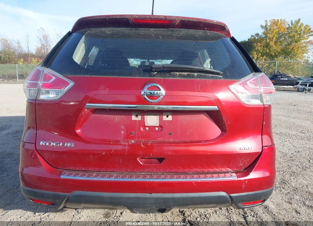 2016 NISSAN ROGUE S VIN: JN8AT2MV1GW138512