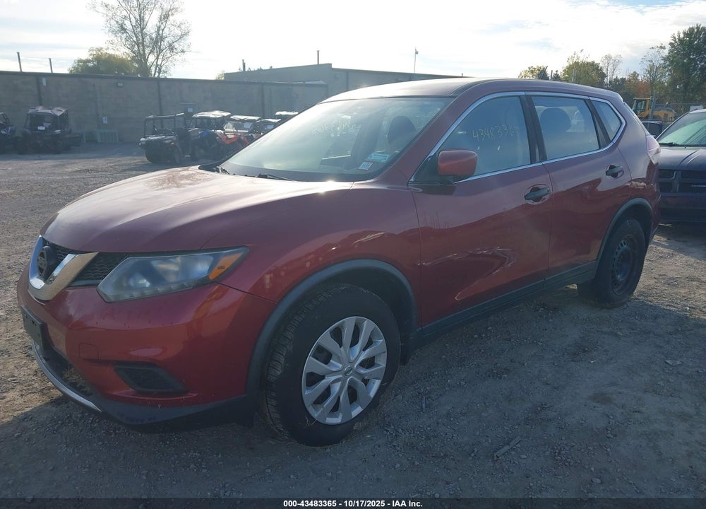 2016 NISSAN ROGUE S VIN: JN8AT2MV1GW138512