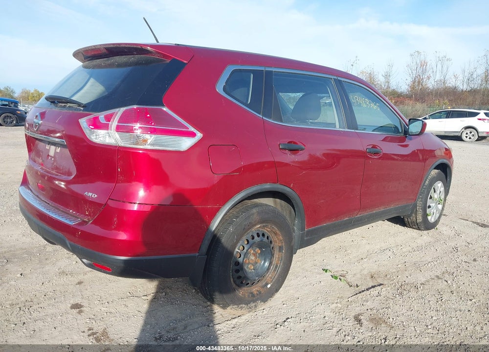 2016 NISSAN ROGUE S VIN: JN8AT2MV1GW138512