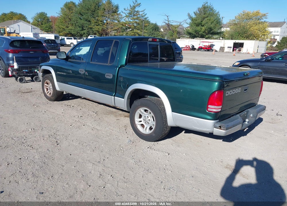 2002 DODGE DAKOTA SLT VIN: 1B7HL48N82S625237