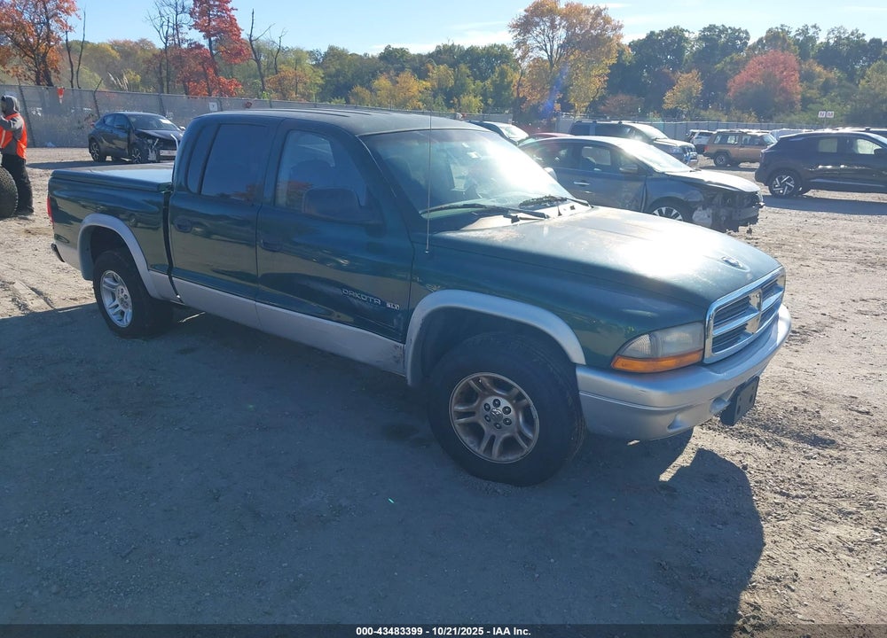 2002 DODGE DAKOTA SLT VIN: 1B7HL48N82S625237