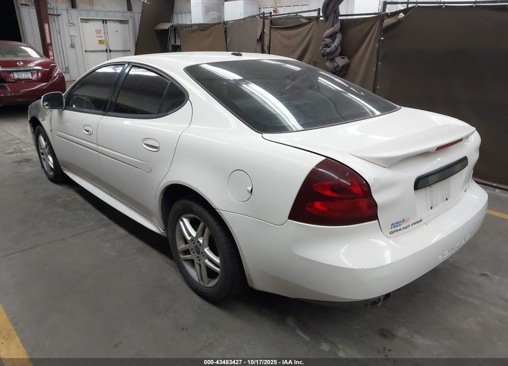 2006 PONTIAC GRAND PRIX GT VIN: 2G2WR554661132688