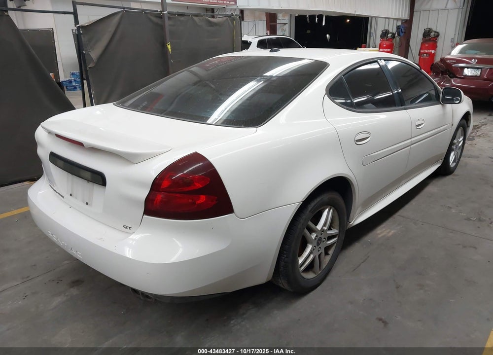 2006 PONTIAC GRAND PRIX GT VIN: 2G2WR554661132688
