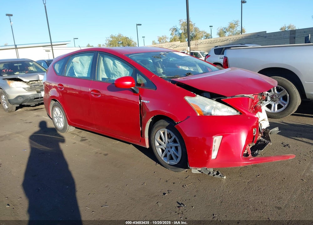 2014 TOYOTA PRIUS V THREE VIN: JTDZN3EU2EJ008379