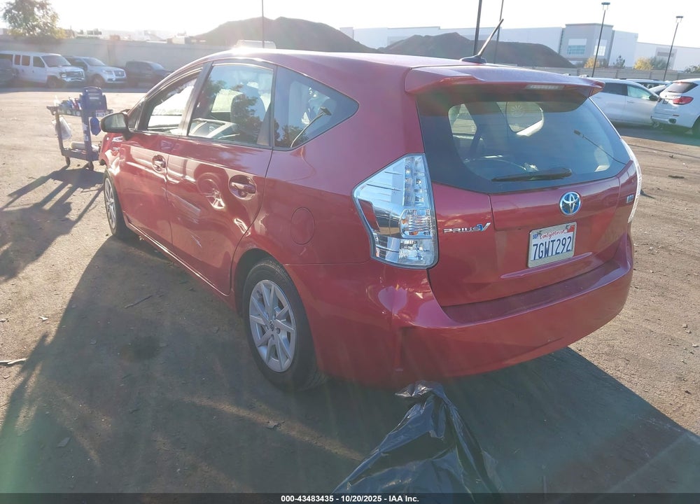 2014 TOYOTA PRIUS V THREE VIN: JTDZN3EU2EJ008379