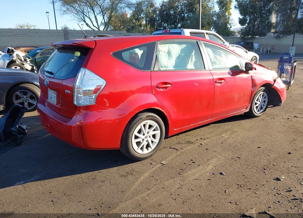 2014 TOYOTA PRIUS V THREE VIN: JTDZN3EU2EJ008379