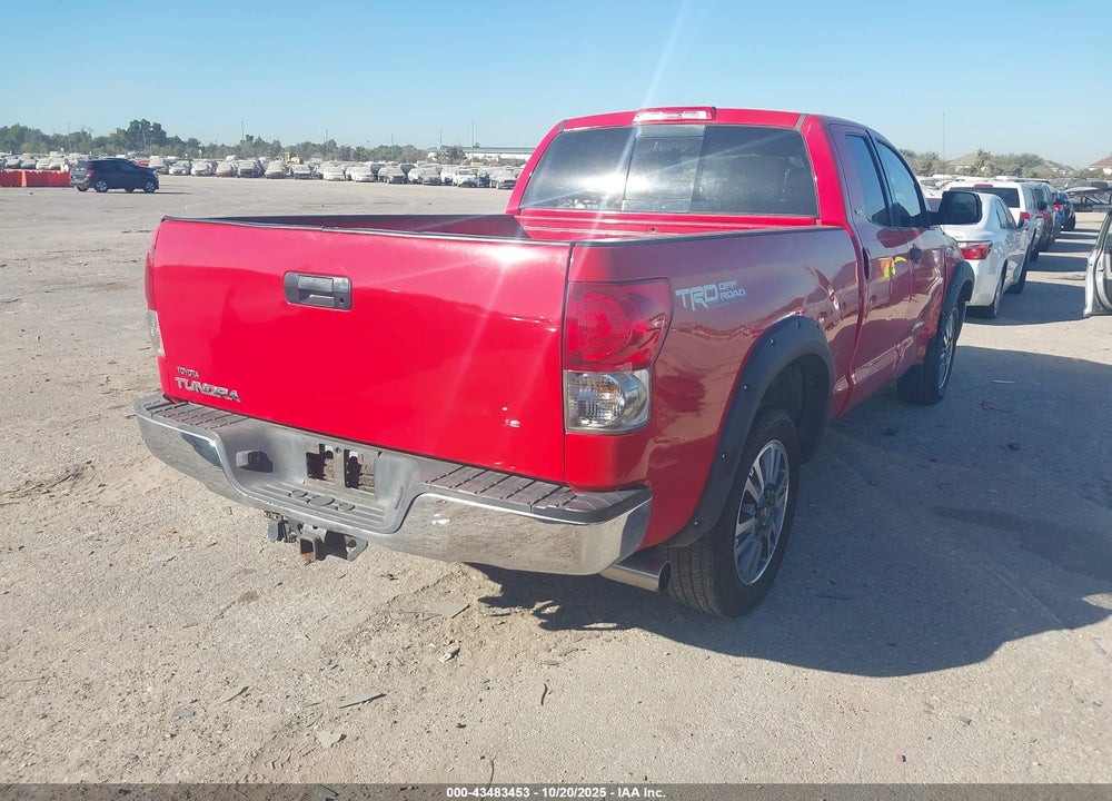 2008 TOYOTA TUNDRA SR5 5.7L V8 VIN: 5TFRV54128X050488