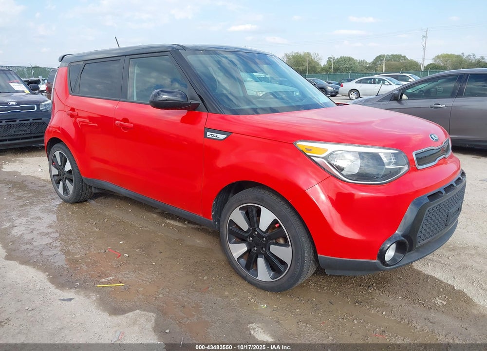 2016 KIA SOUL + VIN: KNDJP3A55G7337339