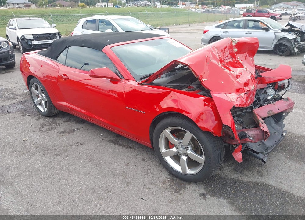 2012 CHEVROLET CAMARO 1LT VIN: 2G1FB3D32C9199369
