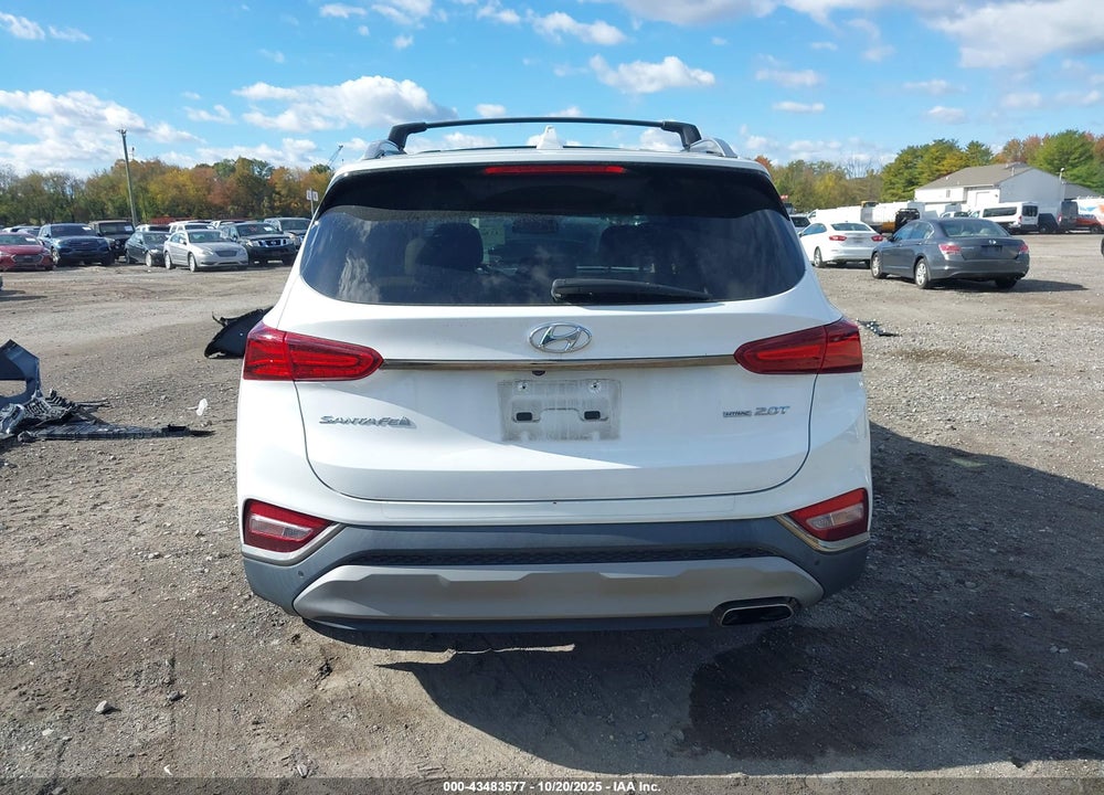 2020 HYUNDAI SANTA FE LIMITED 2.0T VIN: 5NMS5CAA7LH266509