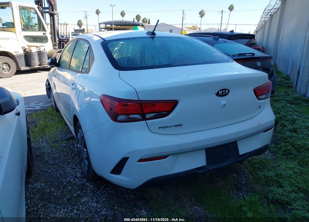 2021 KIA RIO S VIN: 3KPA24AD9ME374174