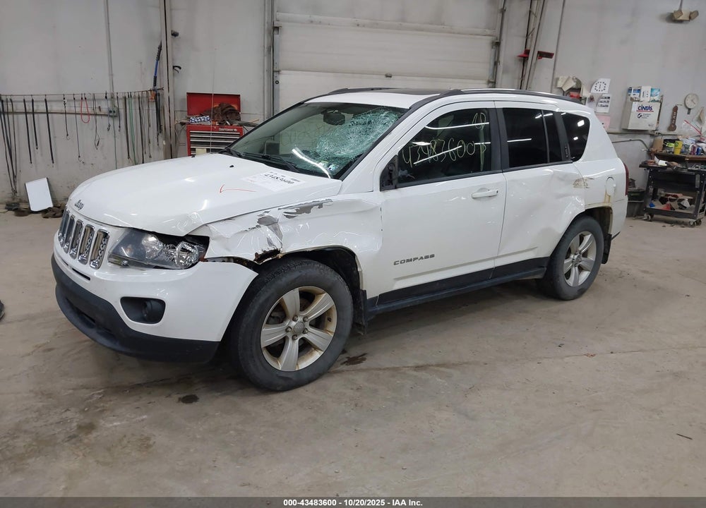 2014 JEEP COMPASS LATITUDE VIN: 1C4NJDEB5ED641701