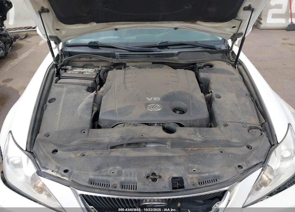 2007 LEXUS IS 250 VIN: JTHBK262172046456