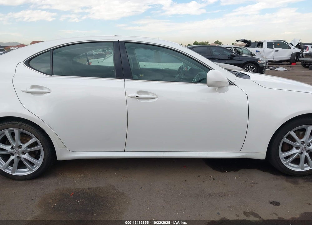 2007 LEXUS IS 250 VIN: JTHBK262172046456