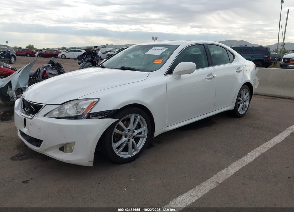 2007 LEXUS IS 250 VIN: JTHBK262172046456