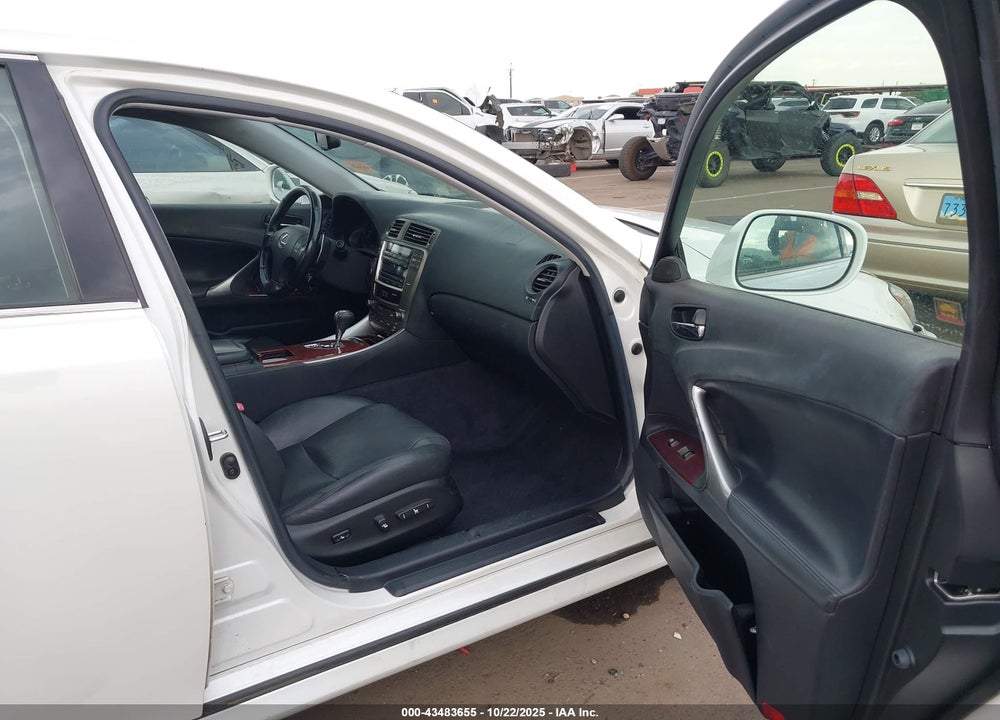 2007 LEXUS IS 250 VIN: JTHBK262172046456