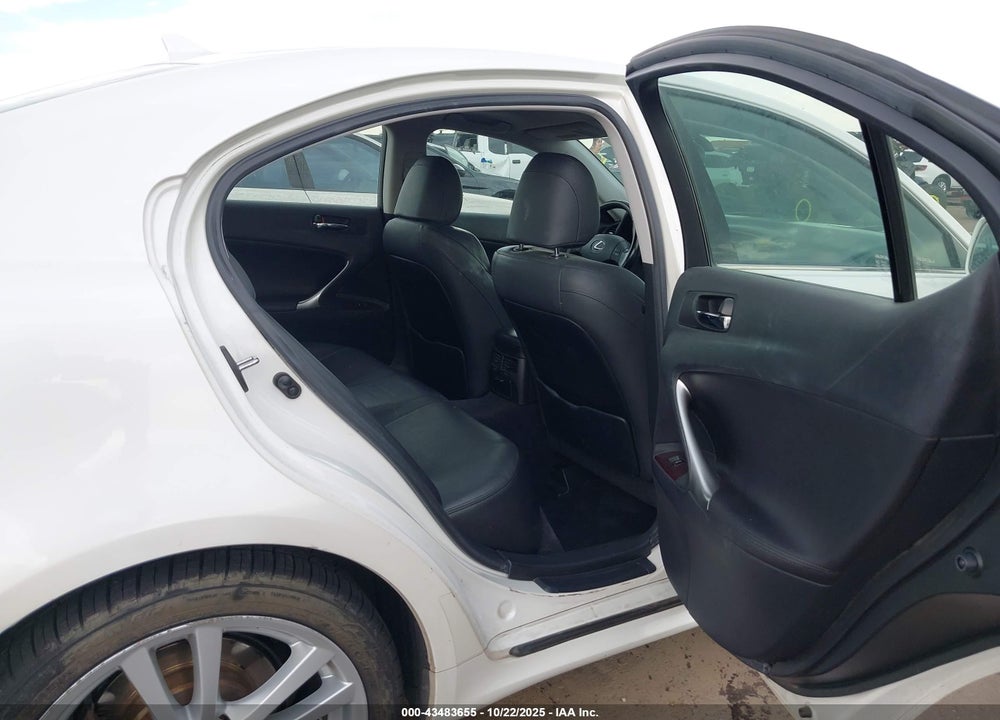 2007 LEXUS IS 250 VIN: JTHBK262172046456