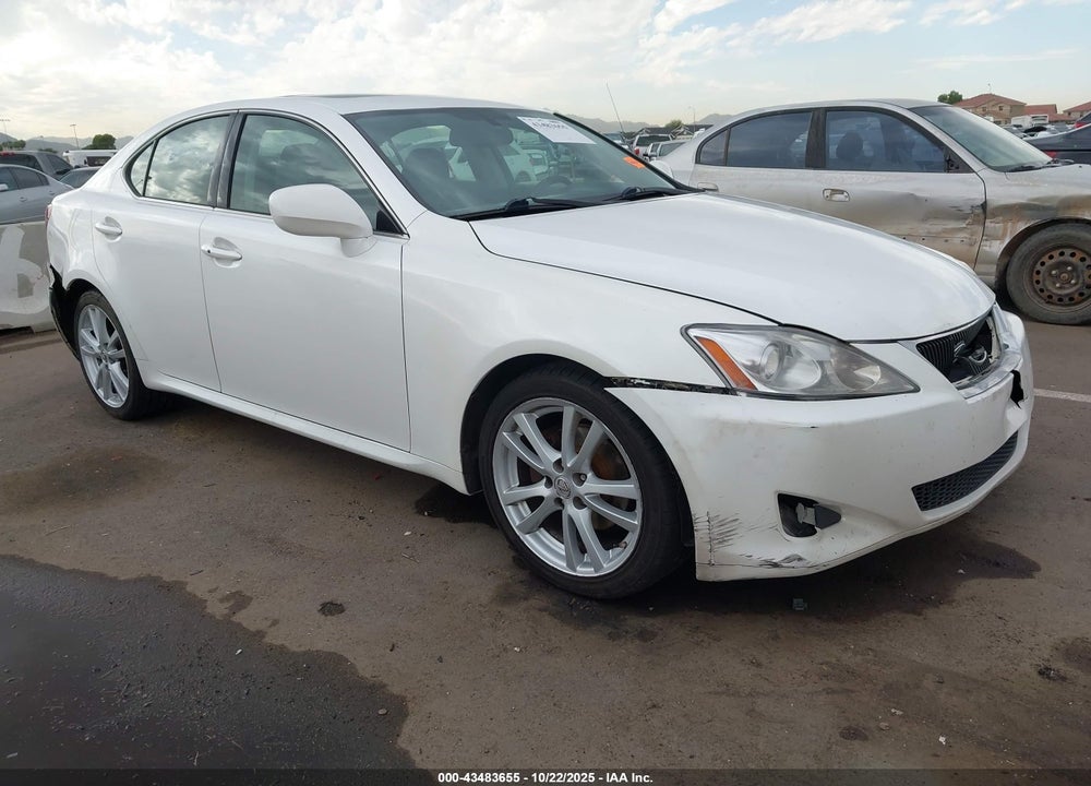 2007 LEXUS IS 250 VIN: JTHBK262172046456