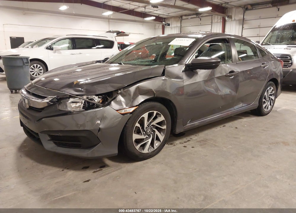 2017 HONDA CIVIC EX VIN: 19XFC2F70HE015036