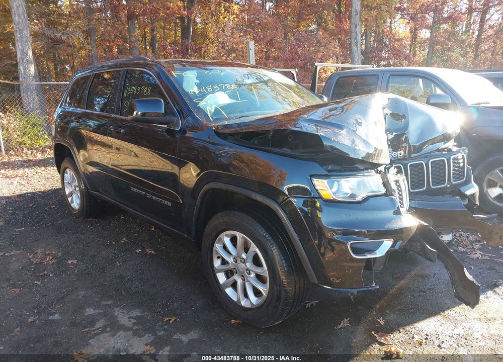 2021 JEEP GRAND CHEROKEE LAREDO E 4X4 VIN: 1C4RJFAG7MC509588