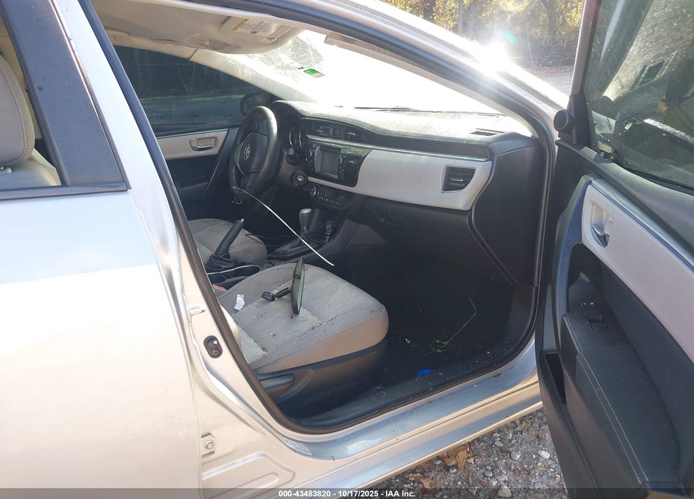 2016 TOYOTA COROLLA LE VIN: 2T1BURHE2GC664396
