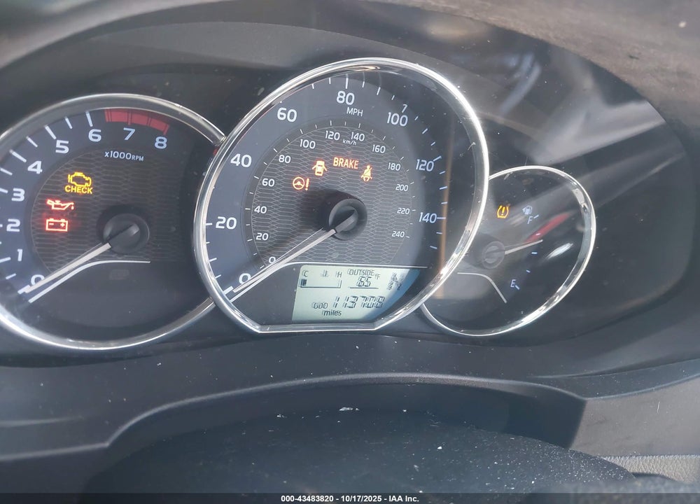 2016 TOYOTA COROLLA LE VIN: 2T1BURHE2GC664396