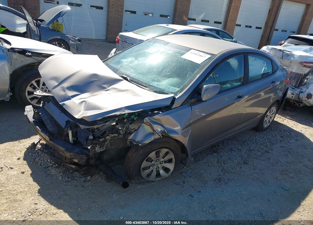 2017 HYUNDAI ACCENT SE VIN: KMHCT4AE7HU368276