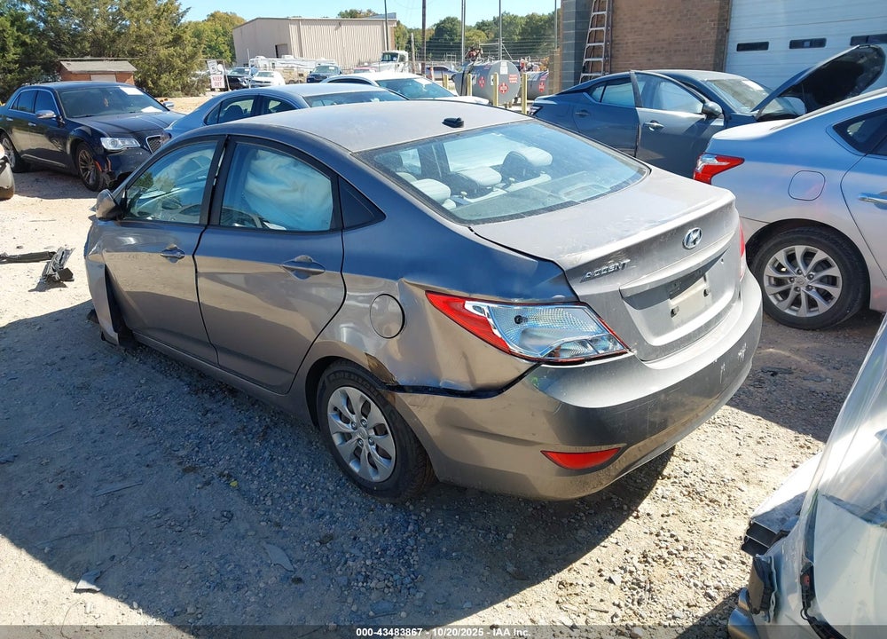 2017 HYUNDAI ACCENT SE VIN: KMHCT4AE7HU368276