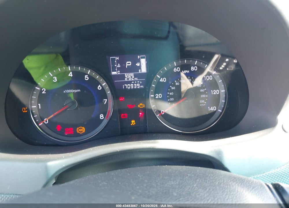 2017 HYUNDAI ACCENT SE VIN: KMHCT4AE7HU368276