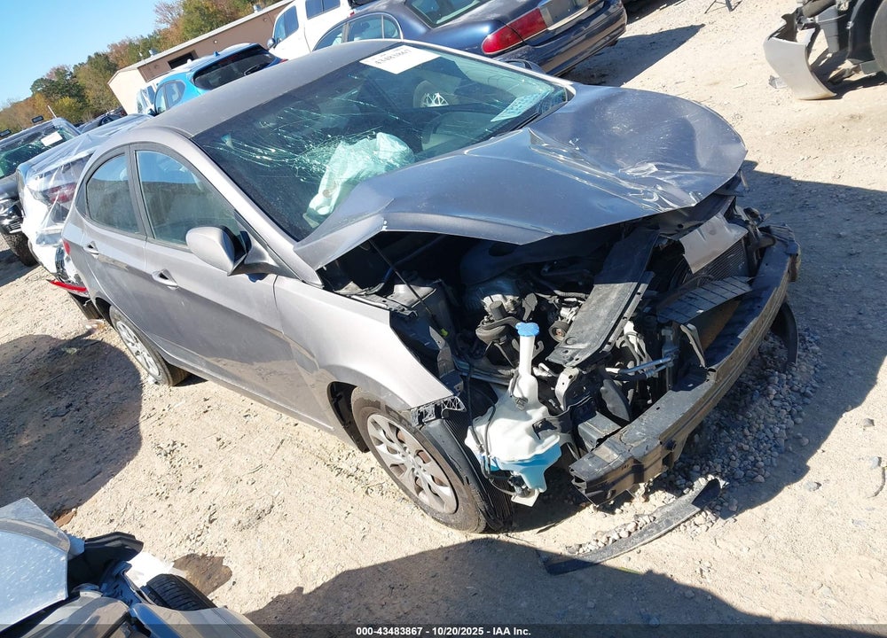 2017 HYUNDAI ACCENT SE VIN: KMHCT4AE7HU368276