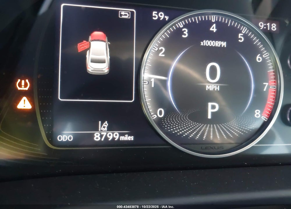 2019 LEXUS ES 350 LUXURY VIN: 58ABZ1B14KU017104