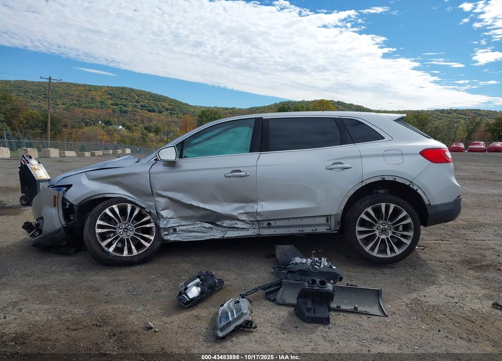 2016 LINCOLN MKX RESERVE VIN: 2LMTJ8LP9GBL69594