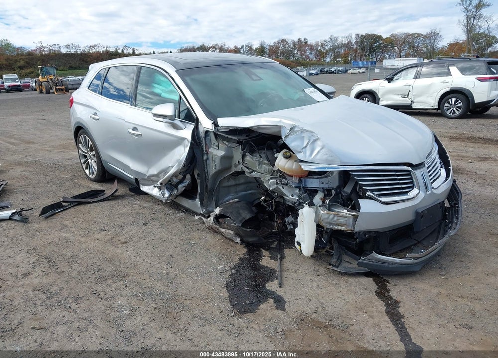 2016 LINCOLN MKX RESERVE VIN: 2LMTJ8LP9GBL69594