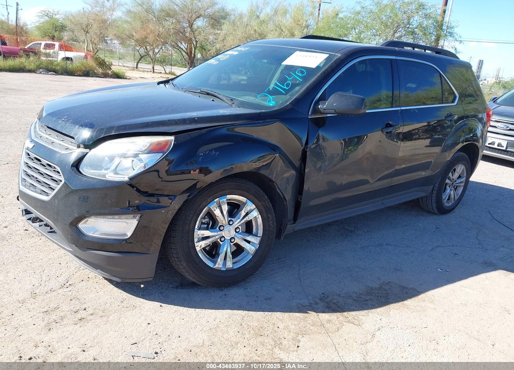 2016 CHEVROLET EQUINOX LT VIN: 2GNALCEK8G6276409