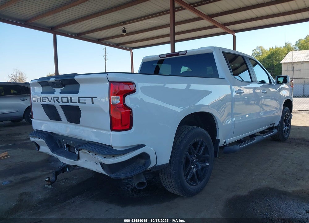 2022 CHEVROLET SILVERADO 1500 LTD 2WD SHORT BED CUSTOM VIN: 1GCPWBEK3NZ140565
