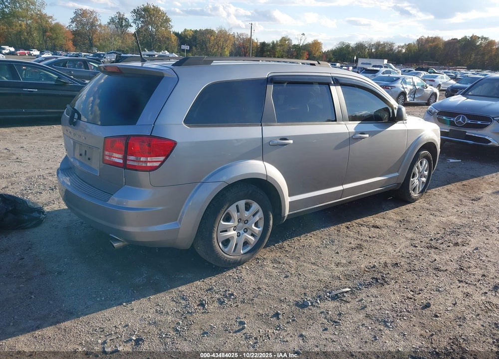 2019 DODGE JOURNEY SE VALUE PACKAGE VIN: 3C4PDCAB1KT747021