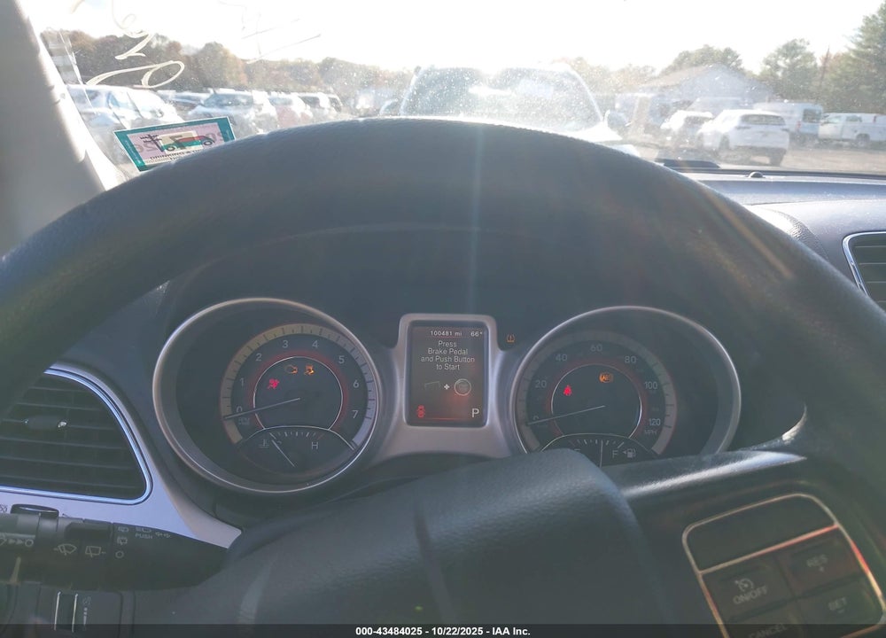 2019 DODGE JOURNEY SE VALUE PACKAGE VIN: 3C4PDCAB1KT747021