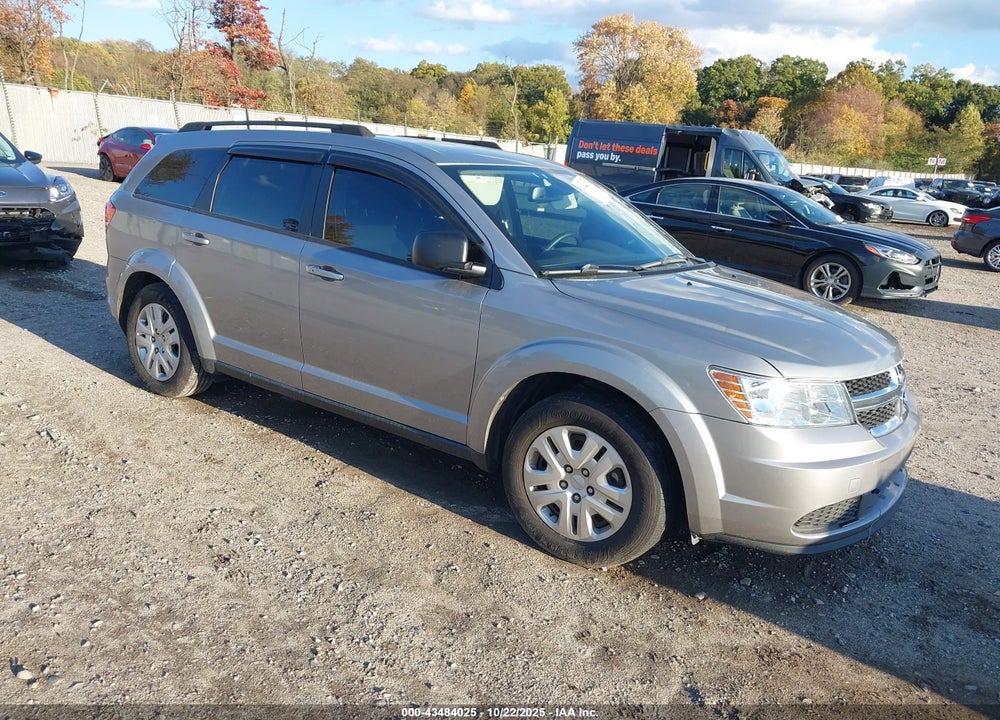 2019 DODGE JOURNEY SE VALUE PACKAGE VIN: 3C4PDCAB1KT747021