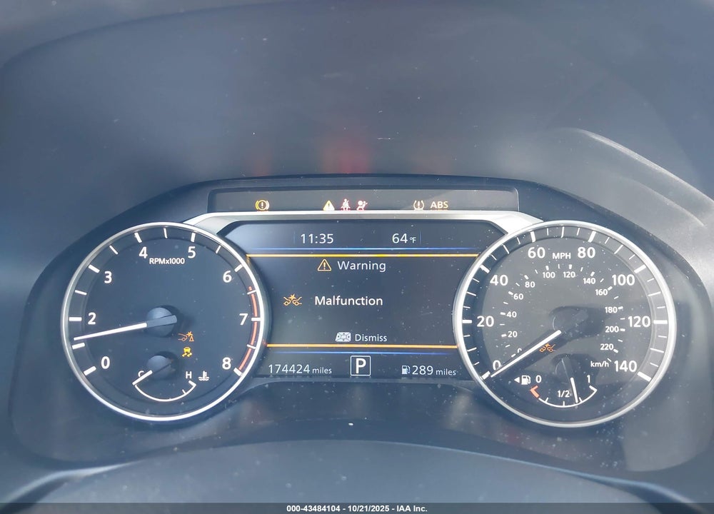 2019 NISSAN ALTIMA VIN: 1N4BL4EW1KC133605
