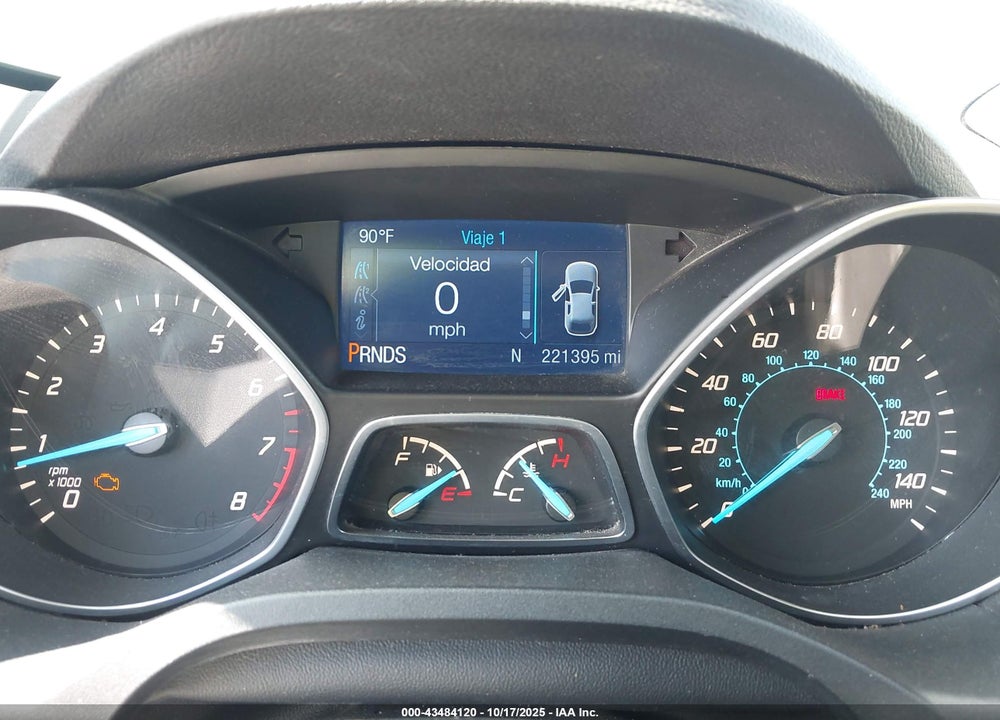 2014 FORD ESCAPE S VIN: 1FMCU0F70EUC44510